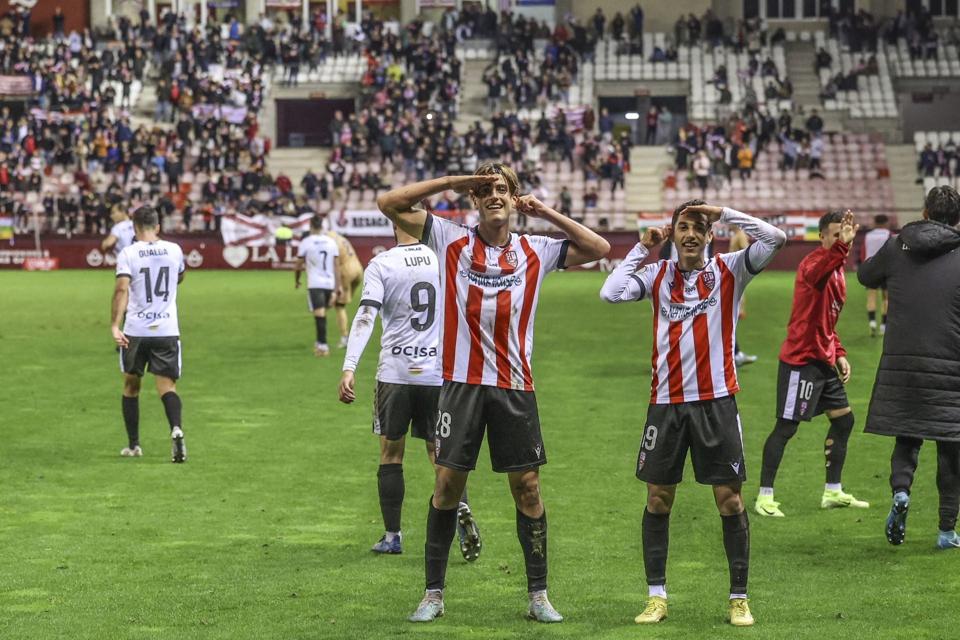 La victoria de la UD Logroñés, en imágenes