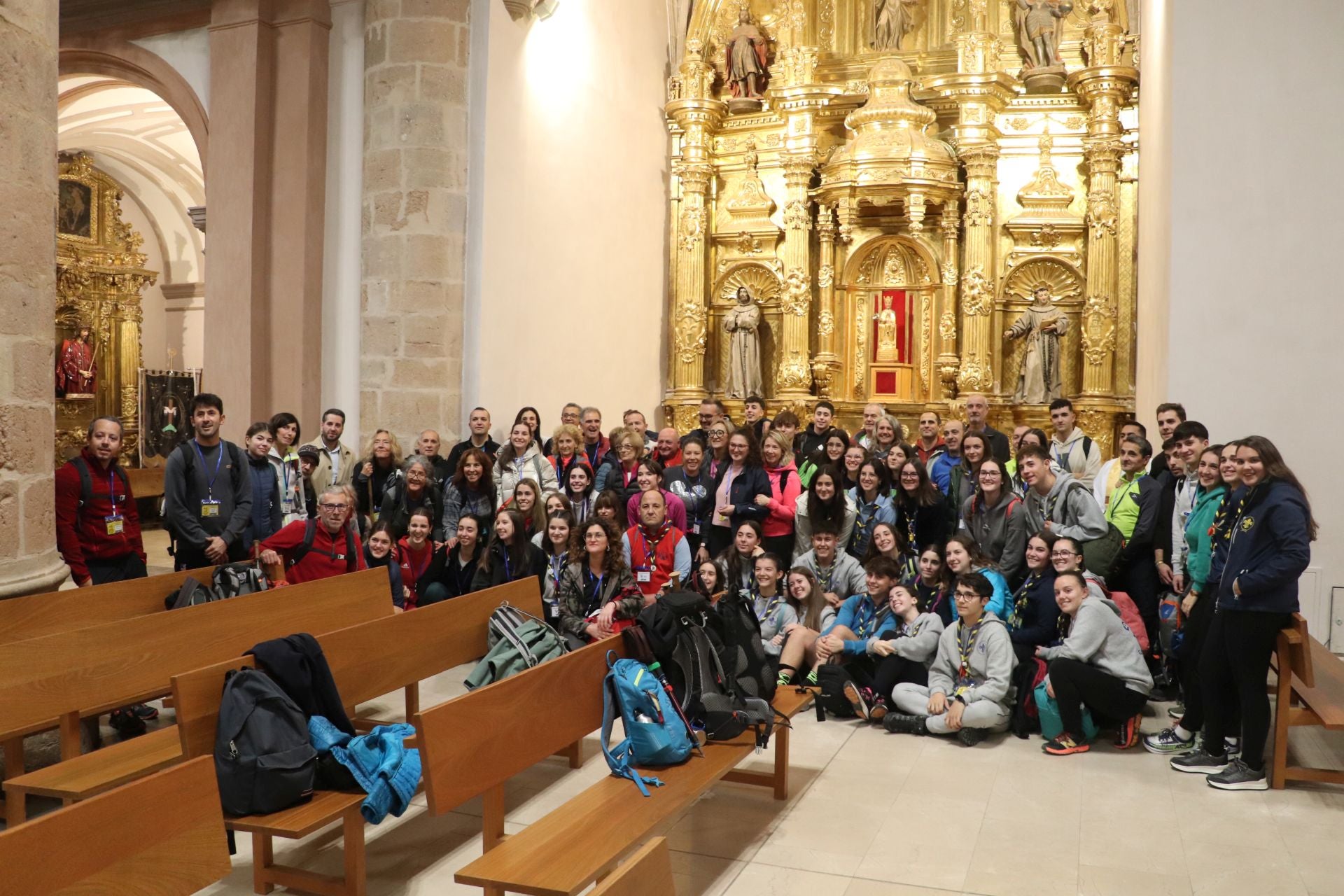 Primeros pasos de la 40 Valvanerada Scout de Arnedo