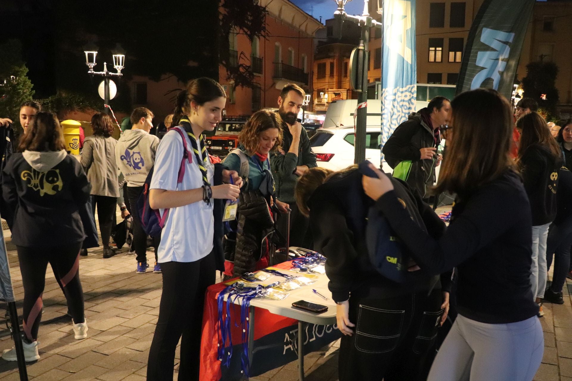 Primeros pasos de la 40 Valvanerada Scout de Arnedo