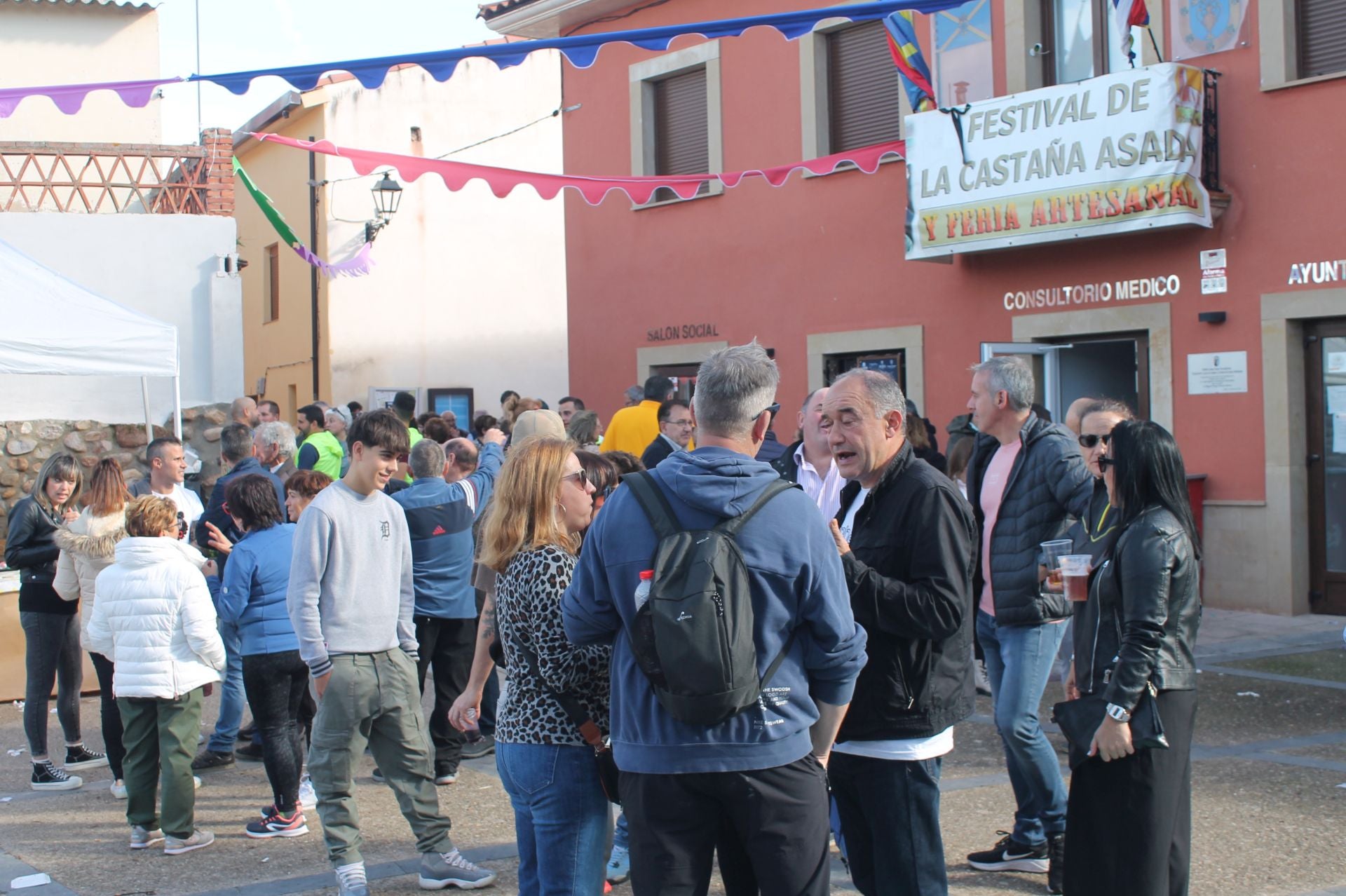 La fiesta de la castaña de Alesón