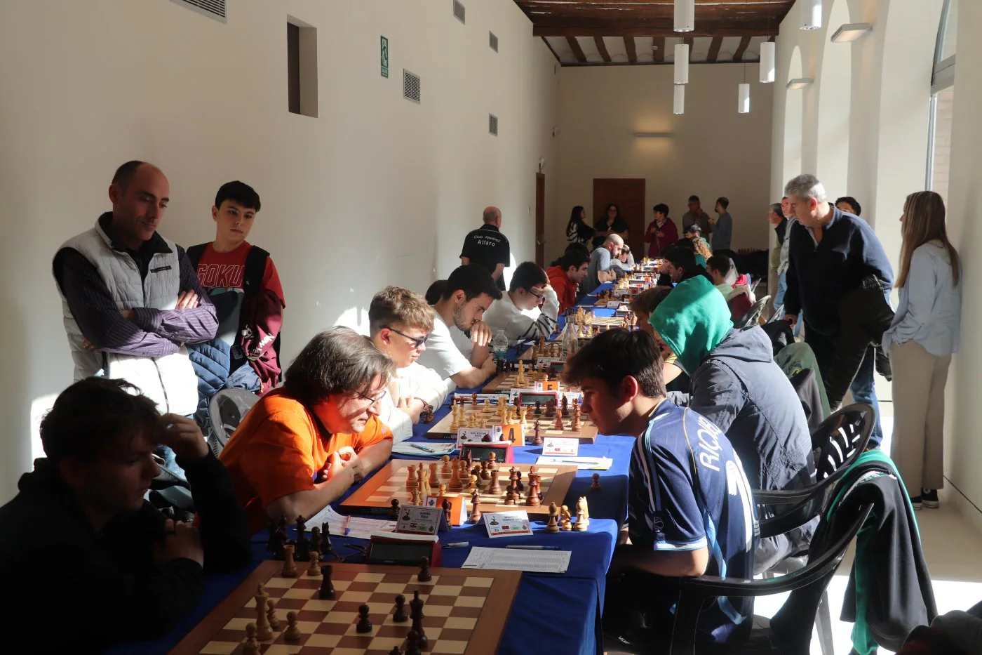 Imagen de una de las tardes de torneo en La Concepción.