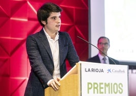 José Javier Ruiz Barricarte recibió el año pasado el Premio Juventud.