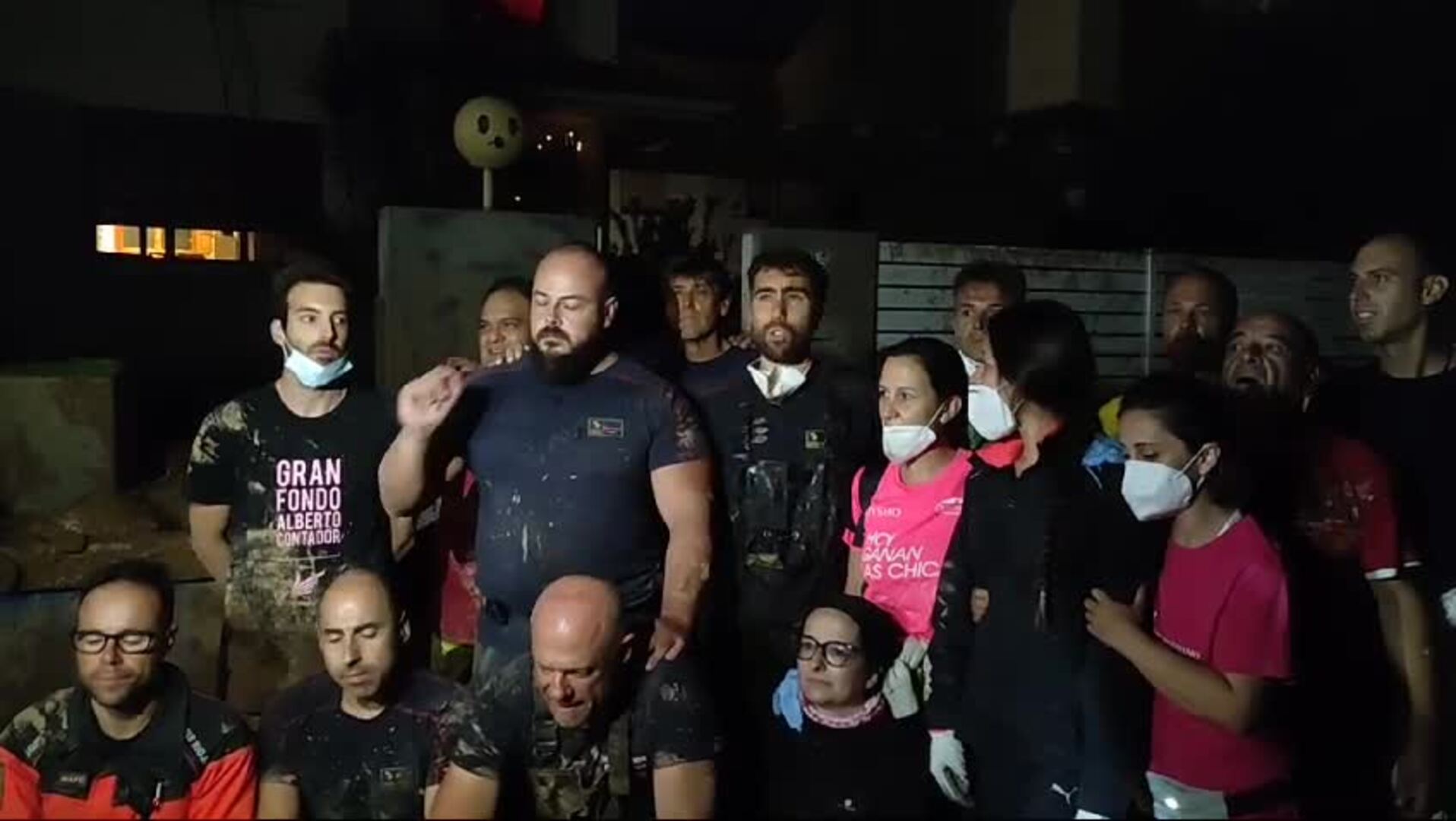 Los bomberos del CEIS-Rioja envían un mensaje desde Paiporta al Gobierno