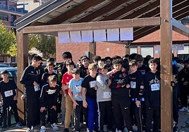 El IES Rey Don García corre contra la leucemia