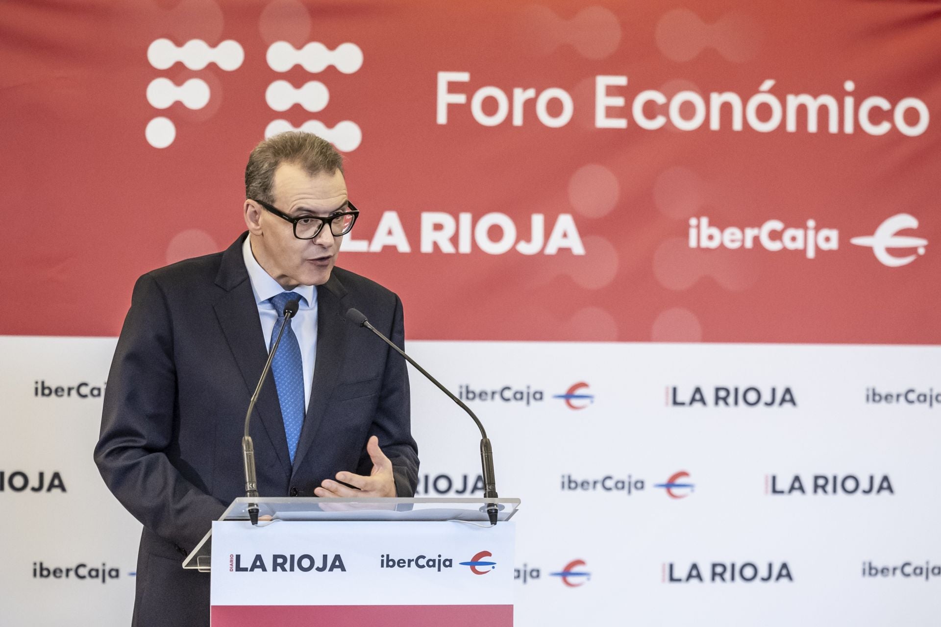 Celebración del Foro económico de Diario LA RIOJA e Ibercaja