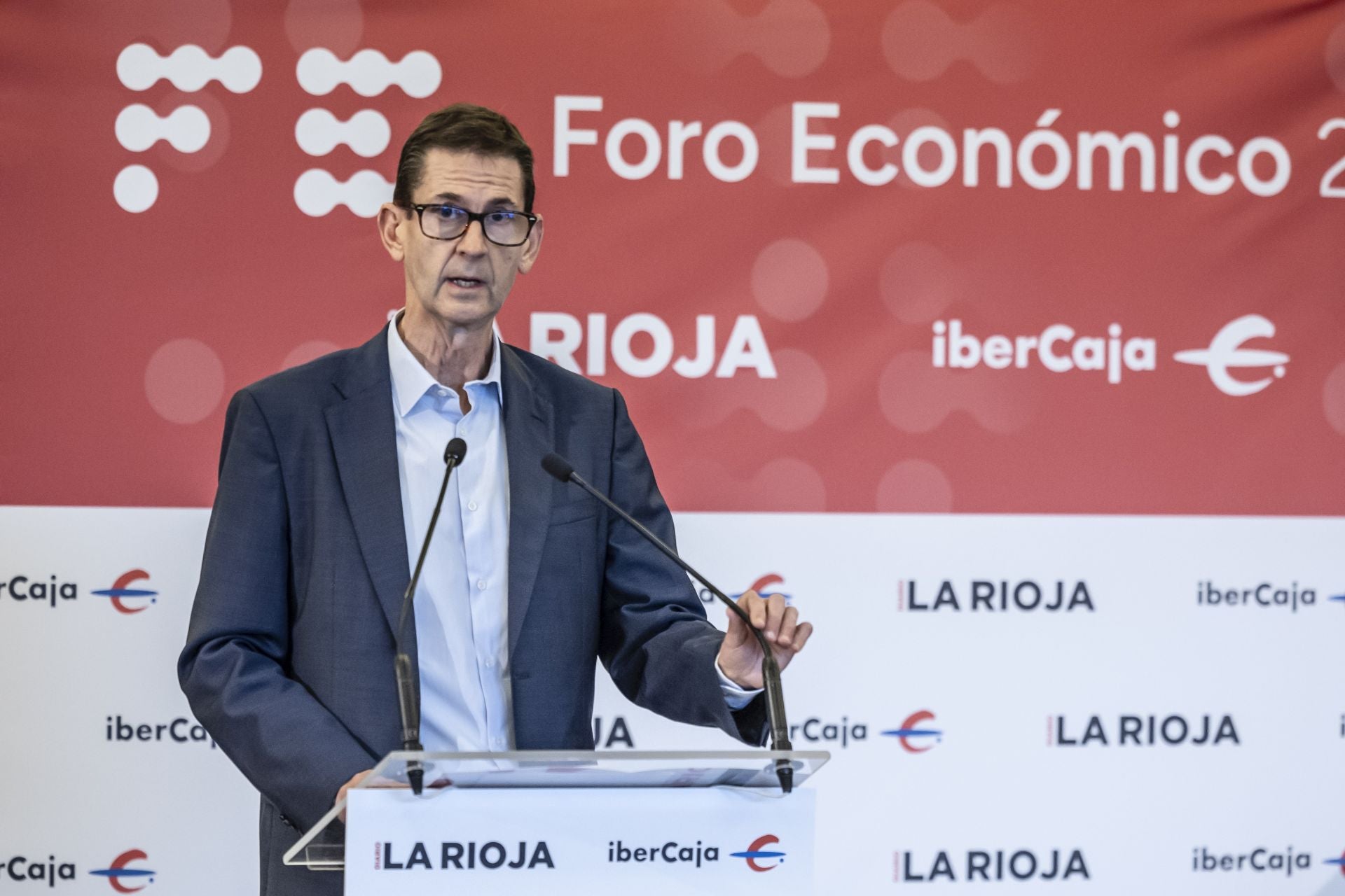 Celebración del Foro económico de Diario LA RIOJA e Ibercaja