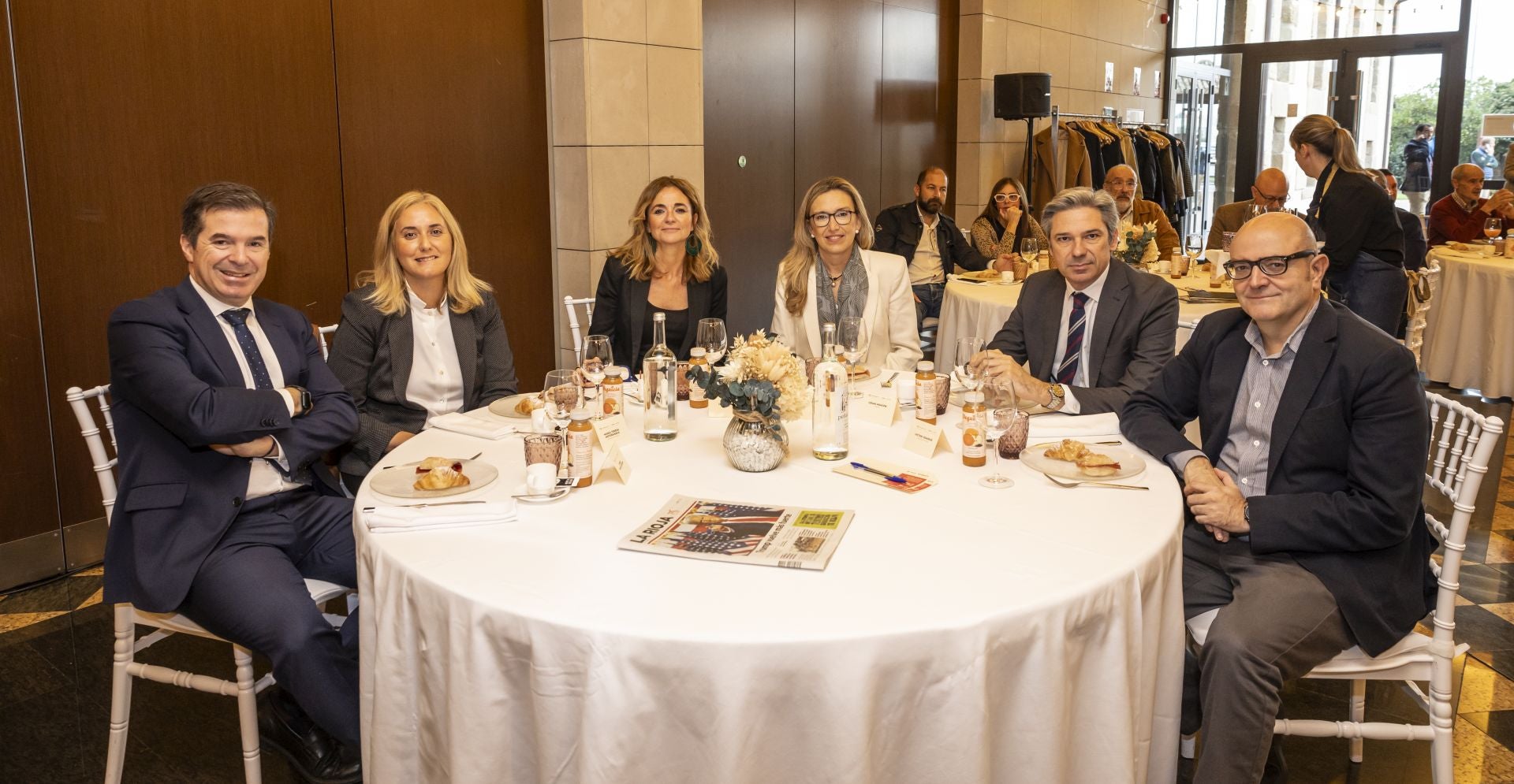 Celebración del Foro económico de Diario LA RIOJA e Ibercaja