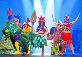 Escena de 'Vaiana. El musical del momento'.
