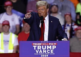 El presidente electo de EE UU, Donald Trump.