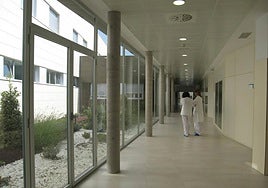 Interior del Centro de Salud Mental de Albelda, en una imagen de archivo.