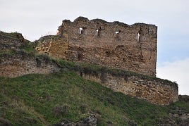 Zona del castillo de Cervera en la que se va a intervenir.