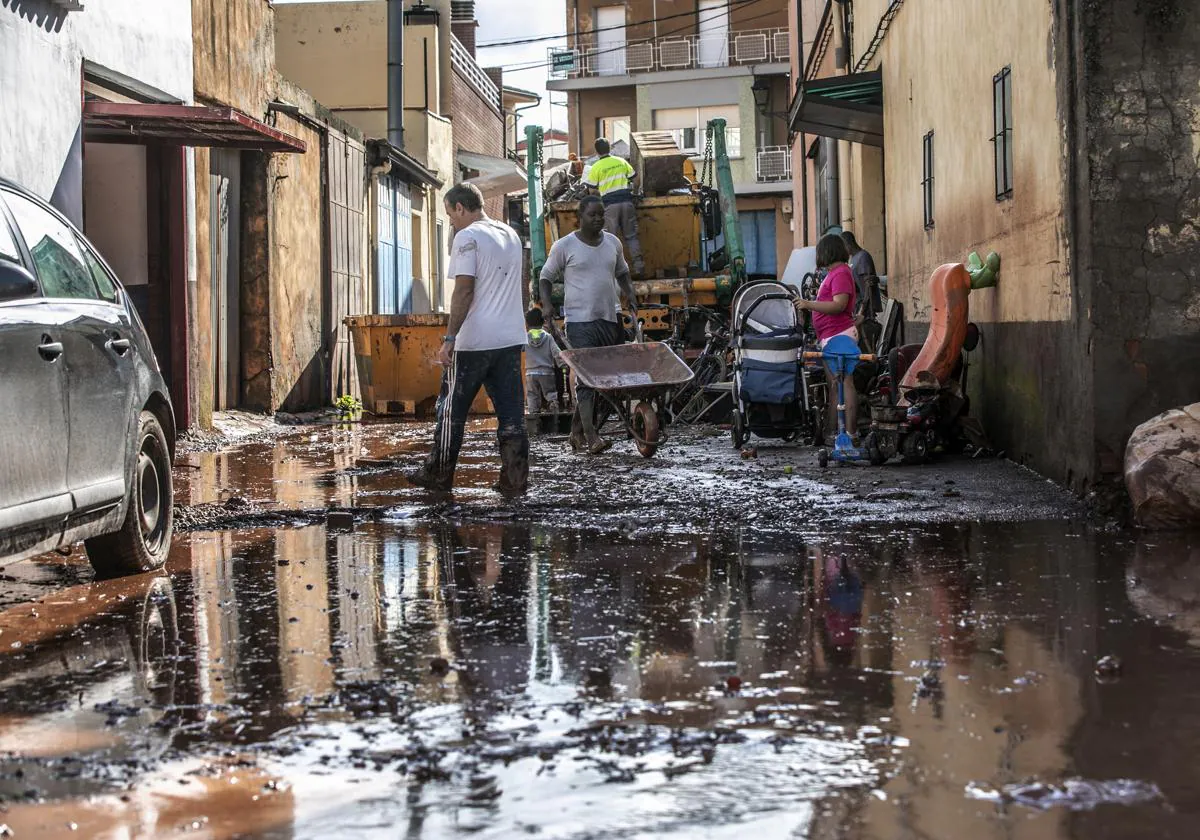 Inundaciones de Huércanos, en 2023.