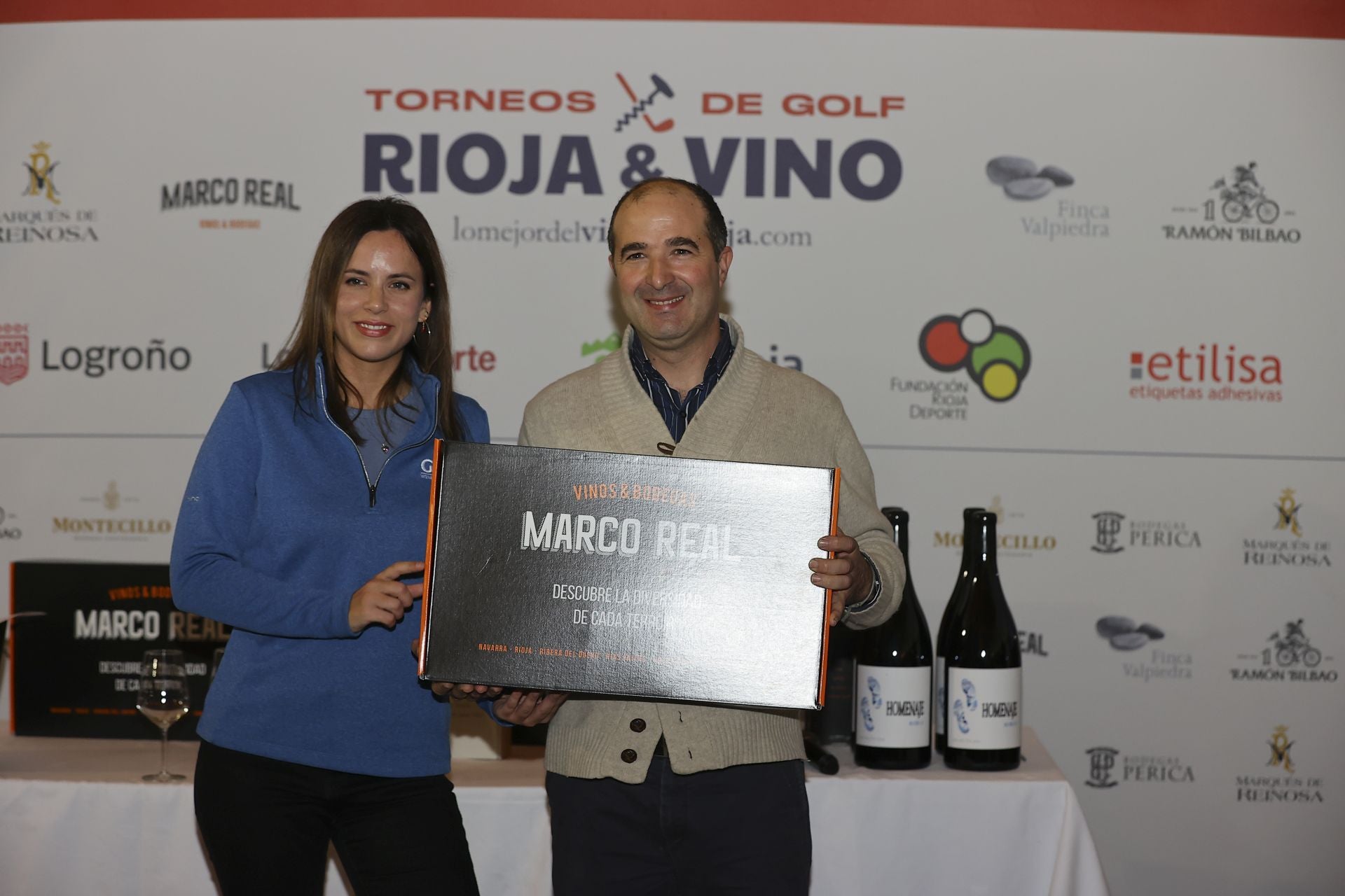 La entrega de premios del Torneo Marco Real