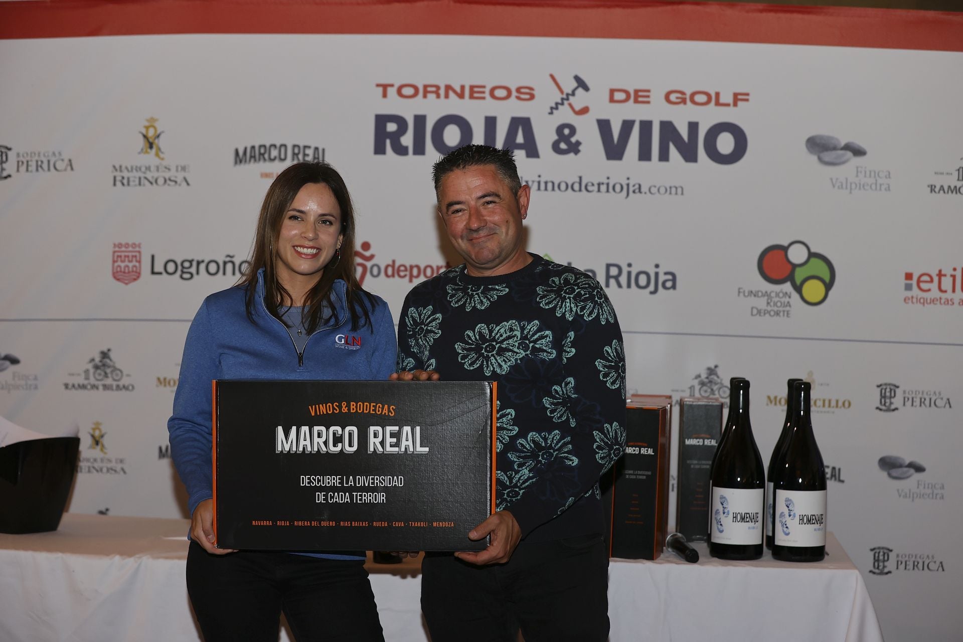 La entrega de premios del Torneo Marco Real