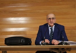 José Sáez Morga, durante la rueda de prensa.