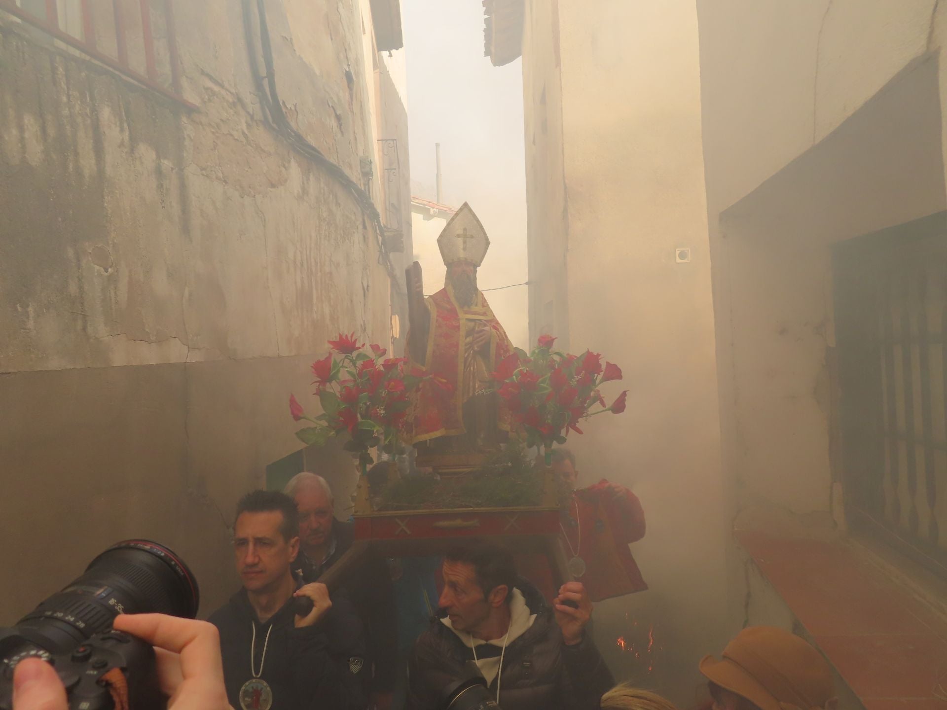 Las imágenes de la Procesión del Humo de Arnedillo