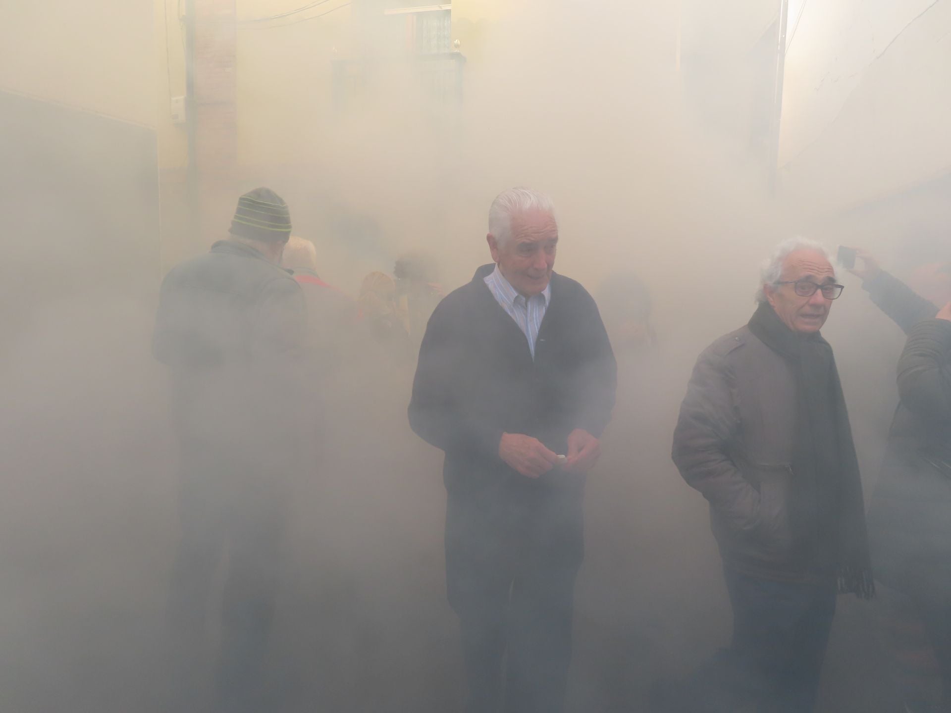 Las imágenes de la Procesión del Humo de Arnedillo