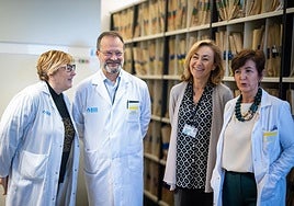 Presentación del proyecto de digitalización de documentos sanitarios.