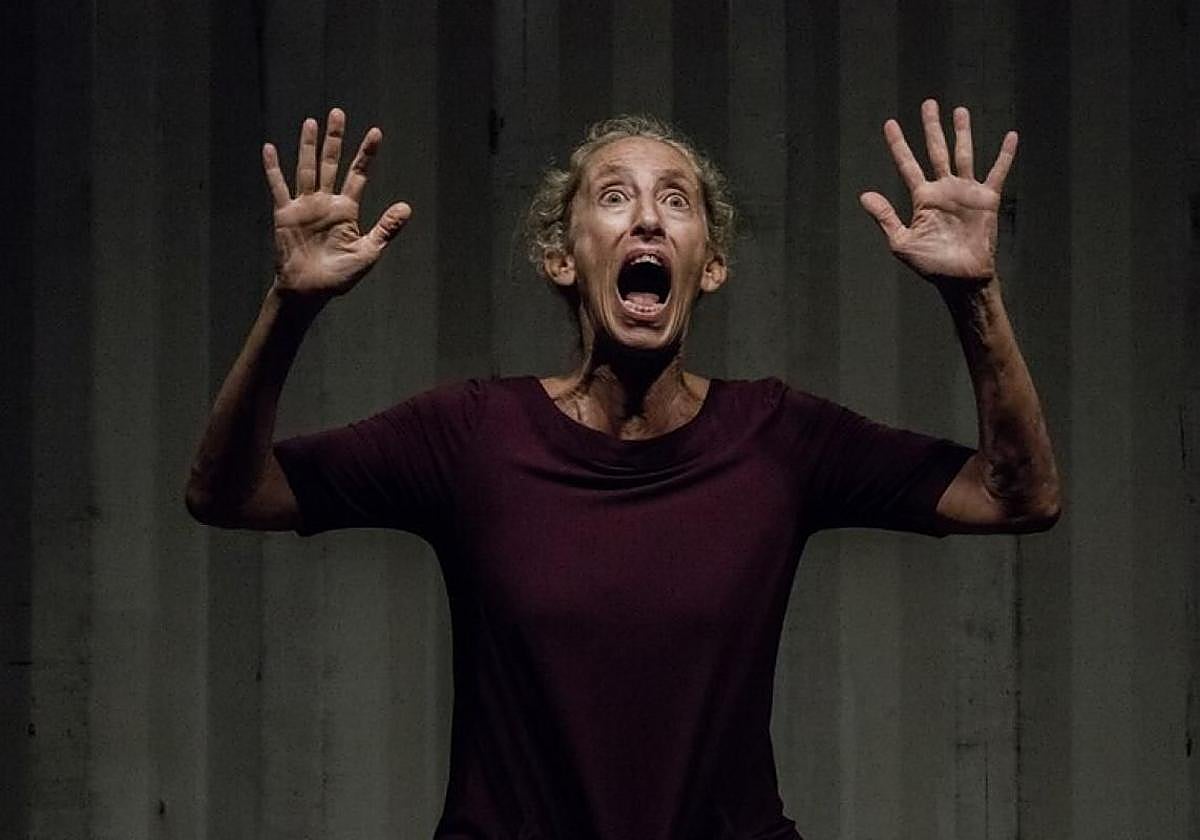 La actriz porteña Miriam Odorico, en 'Una'.