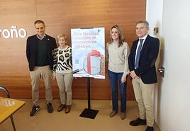 Presentación de la campaña de Navidad para dinamizar el comercio.