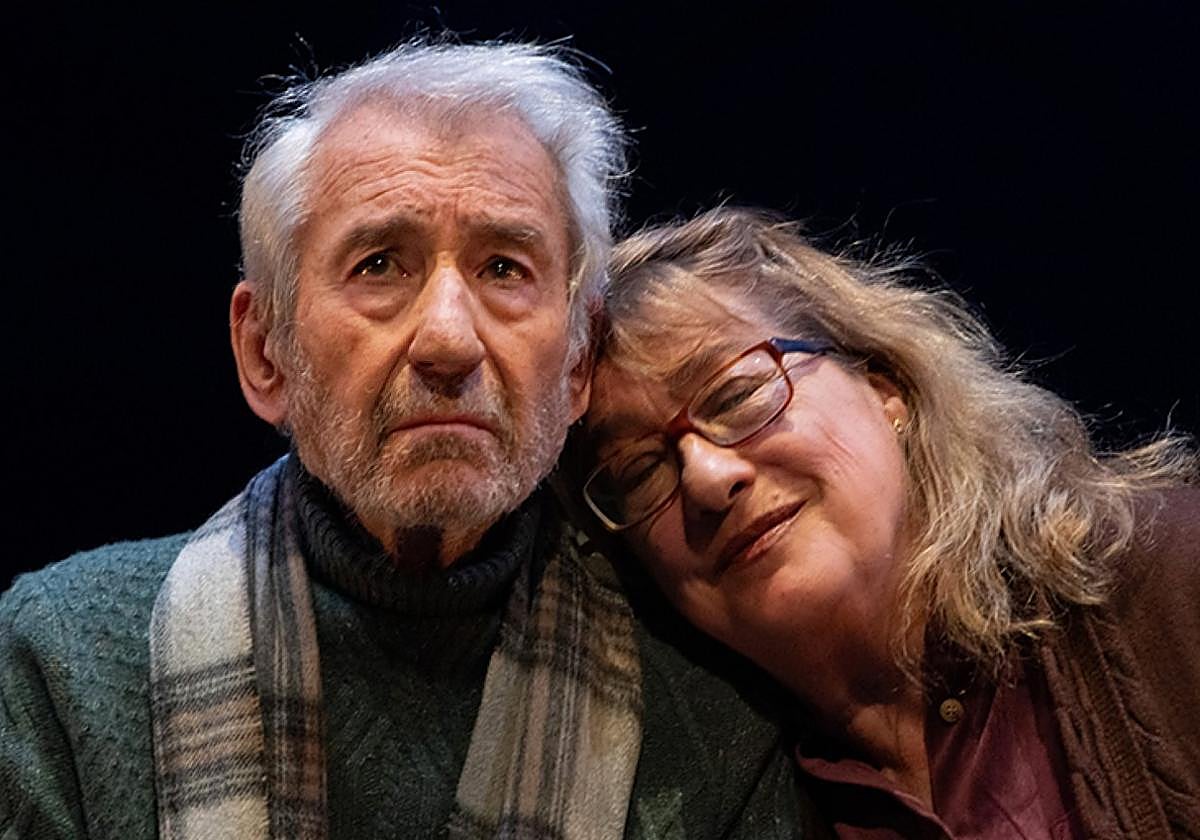 José Sacristán y Ana Marzoa, en 'La colección'.