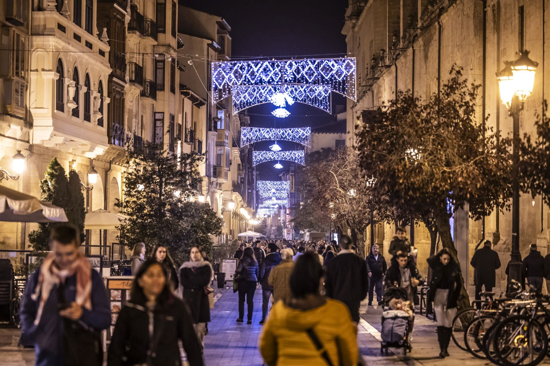 Logroño se ilumina con la Navidad