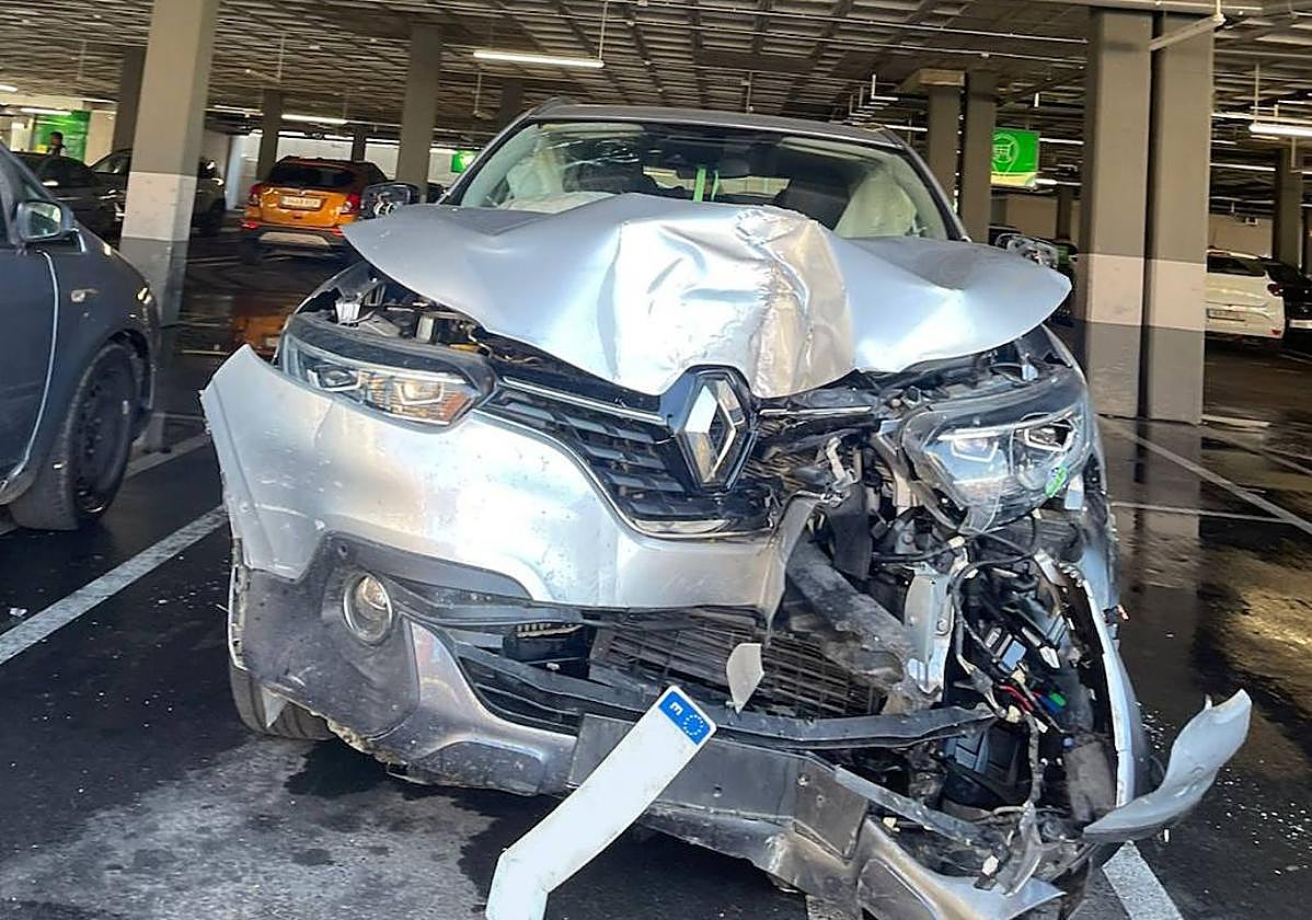 Estado en el que ha quedado el vehículo implicado en el accidente.