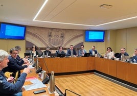 Comparecencia de Alberto Galiana en la Comisión de Educación y Empleo del Parlamento de La Rioja.