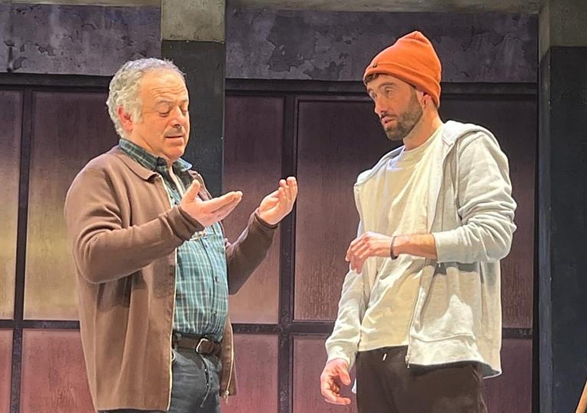 Escena de la obra 'Almacenados'.