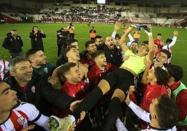 Grandioso ejercicio de fe de la UD Logroñés