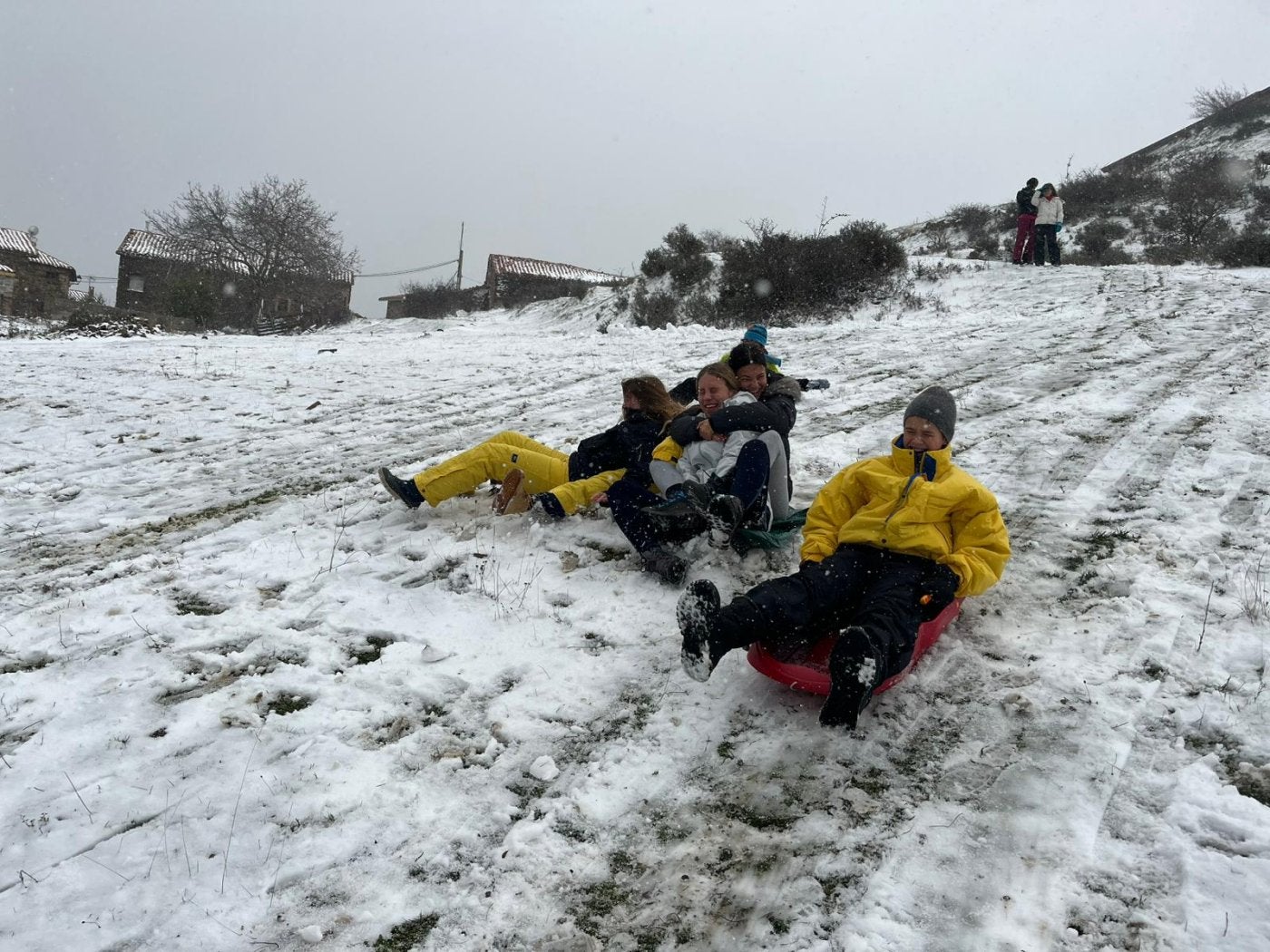 Las imágenes de la nieve en La Rioja