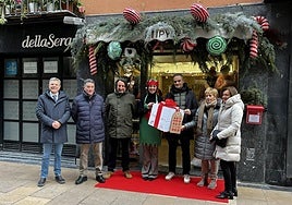 Responsables municipales, de la Cámara y de asociaciones de comercio