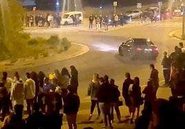 Imagen de uno de los vídeos que hicieron saltar todas las alarmas hace ahora más de dos años.