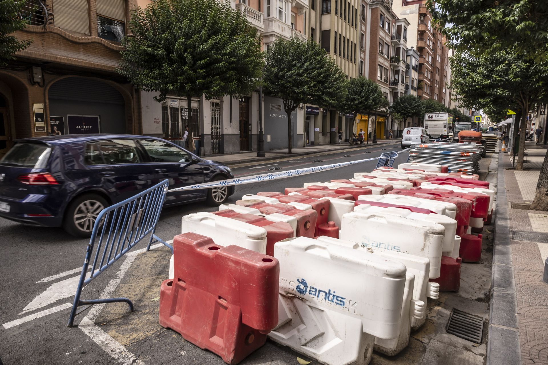 Imagen de archivo de una de las obras pendientes de finalización, en este caso en Duquesa de la Victoria.