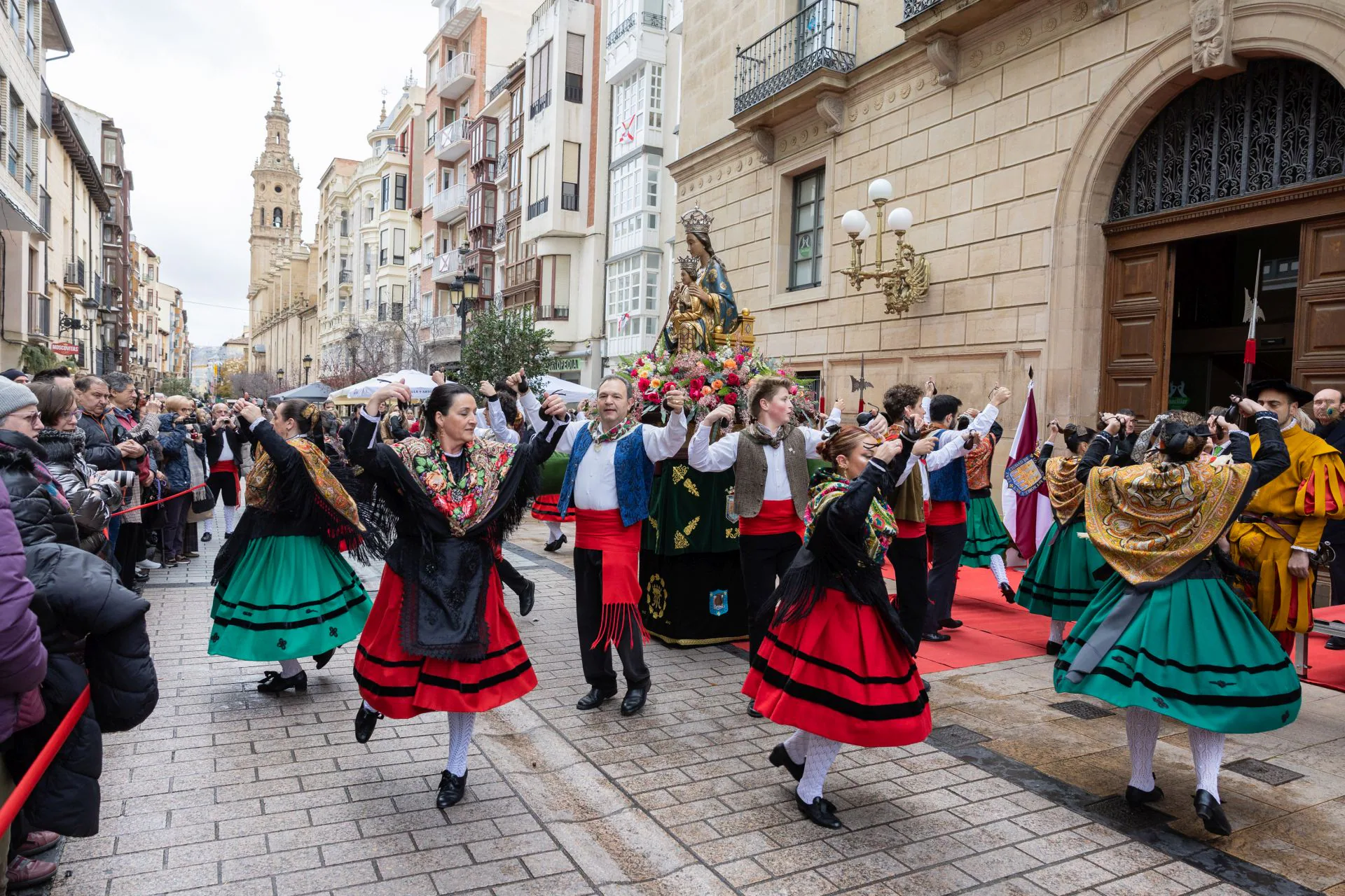 Las imágenes de la celebración de la Virgen de la Esperanza en Logroño