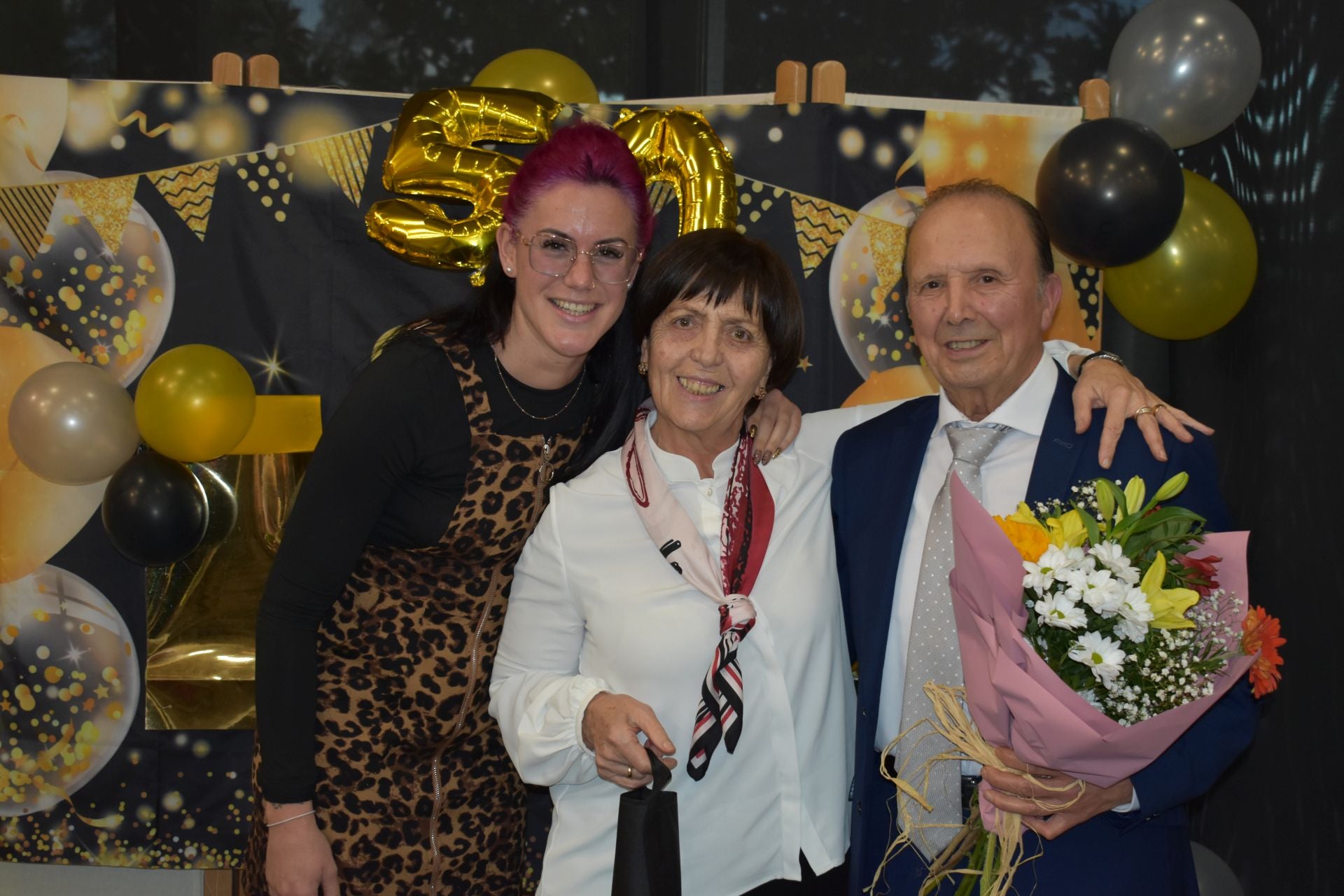 El homenaje a las parejas que cumplen sus bodas de oro
