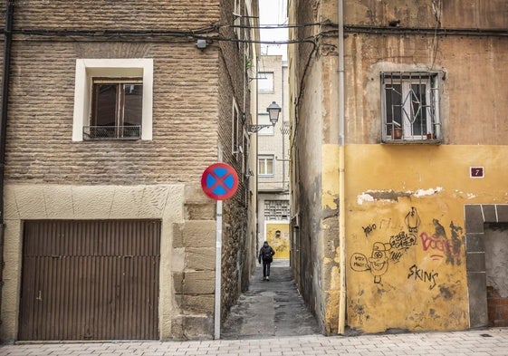 Estado actual de la calle del Ochavo.