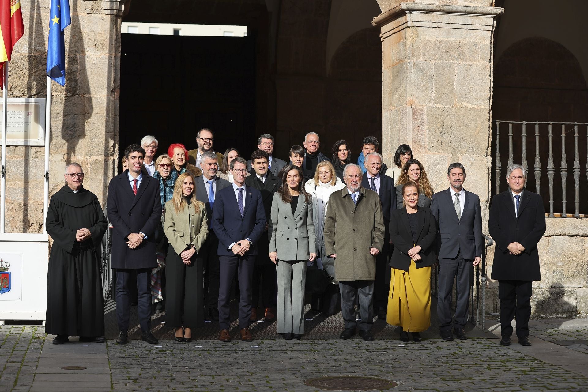 Las imágenes de la reina Letizia en San Millán