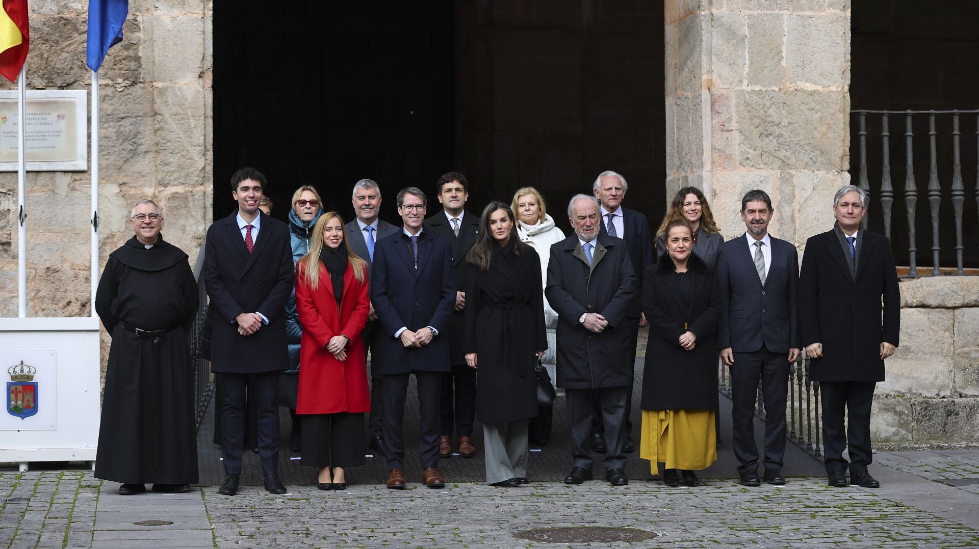 Las imágenes de la reina Letizia en San Millán