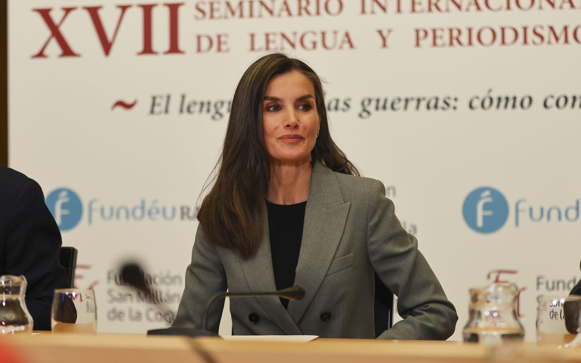 Las imágenes de la reina Letizia en San Millán