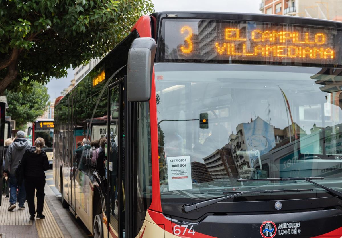 Modificaciones en el transporte de Logroño por Navidad y Año Nuevo