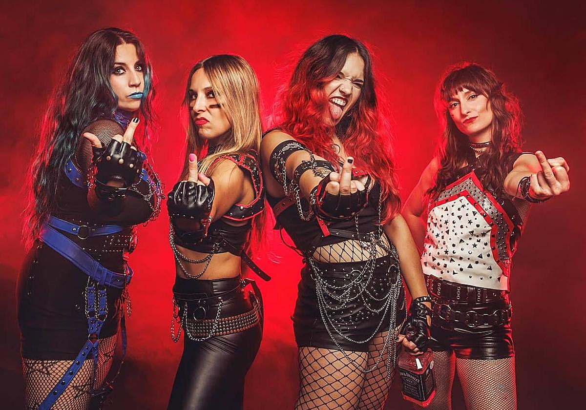 Mötley Qüeens, grupo femenino tributo a Mötley Crüe.