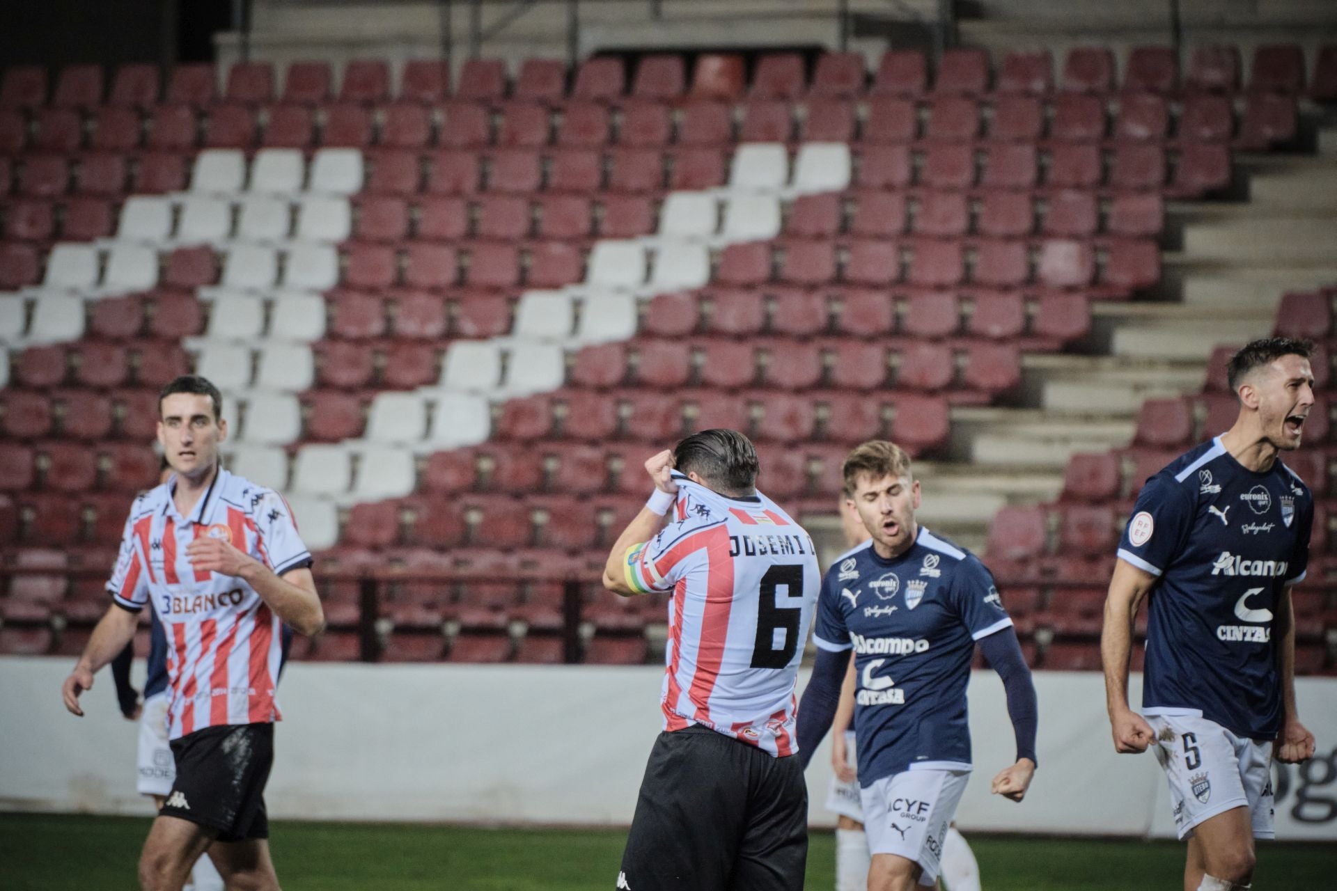 El partido SD Logroñés-Utebo