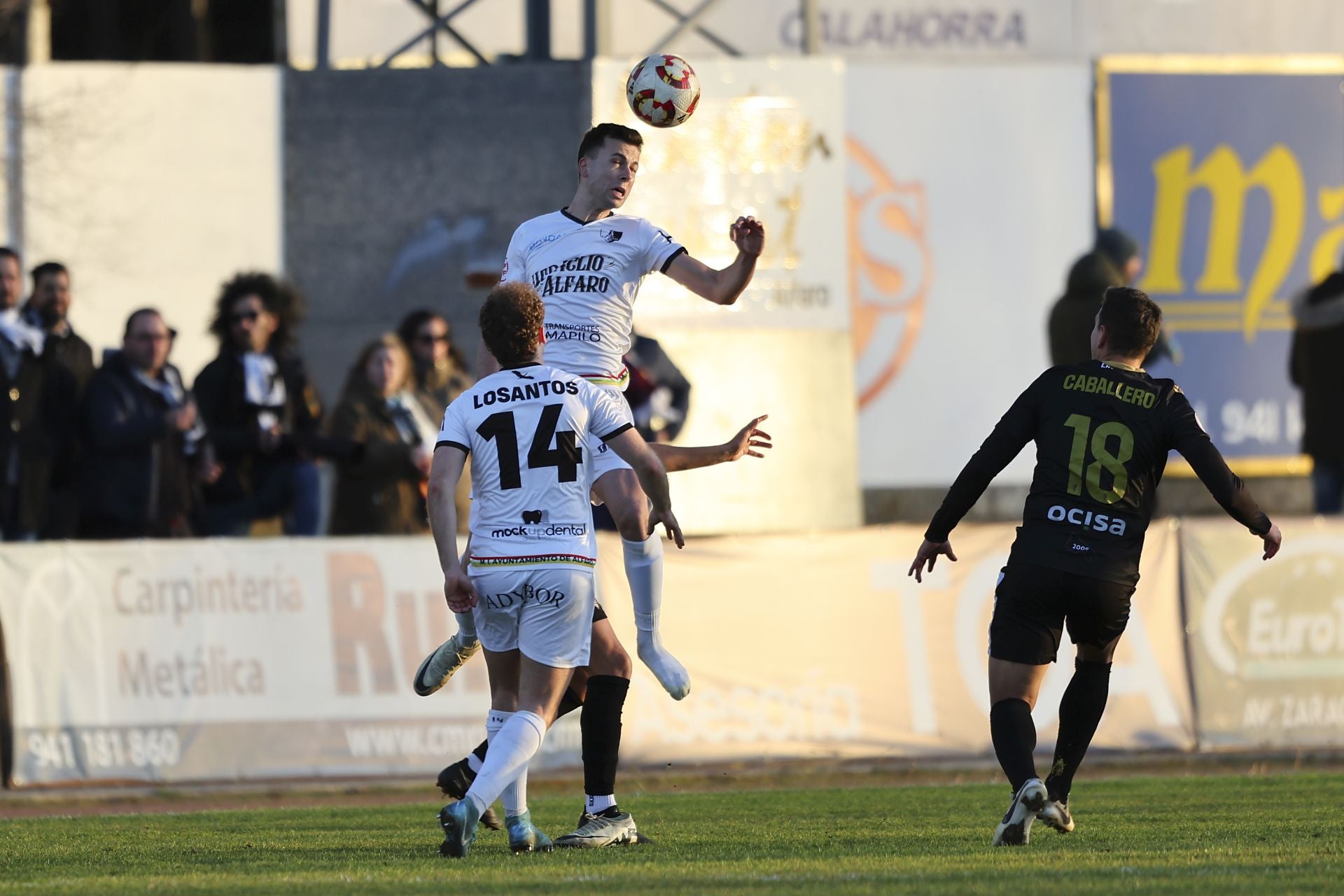 El partido Alfaro-UD Logroñés