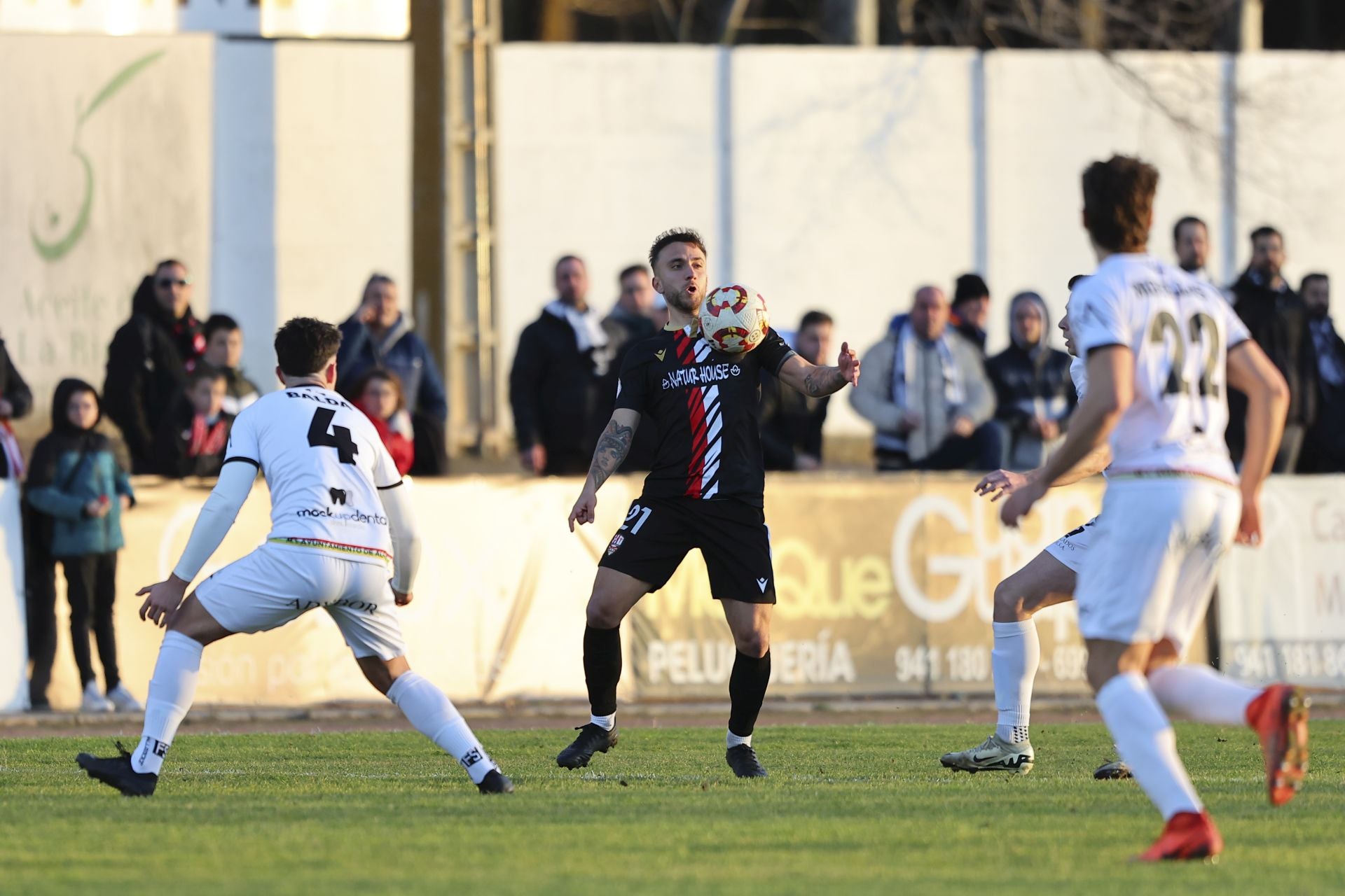 El partido Alfaro-UD Logroñés