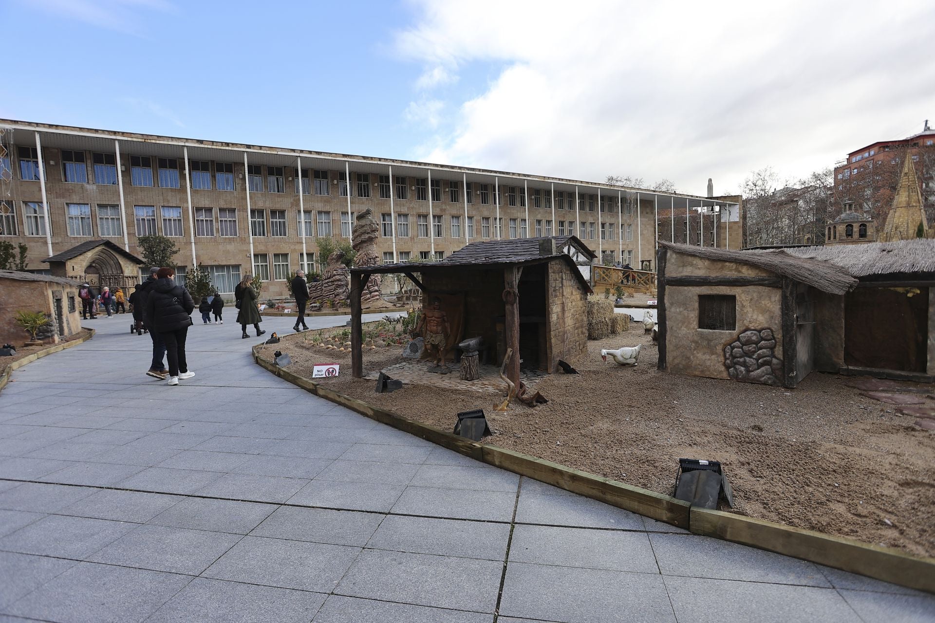 Paseo de belenes por la capital