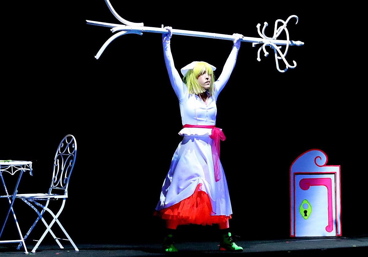 Una edición anterior del Festival de Marionetas, en el Teatro Bretón de Logroño.