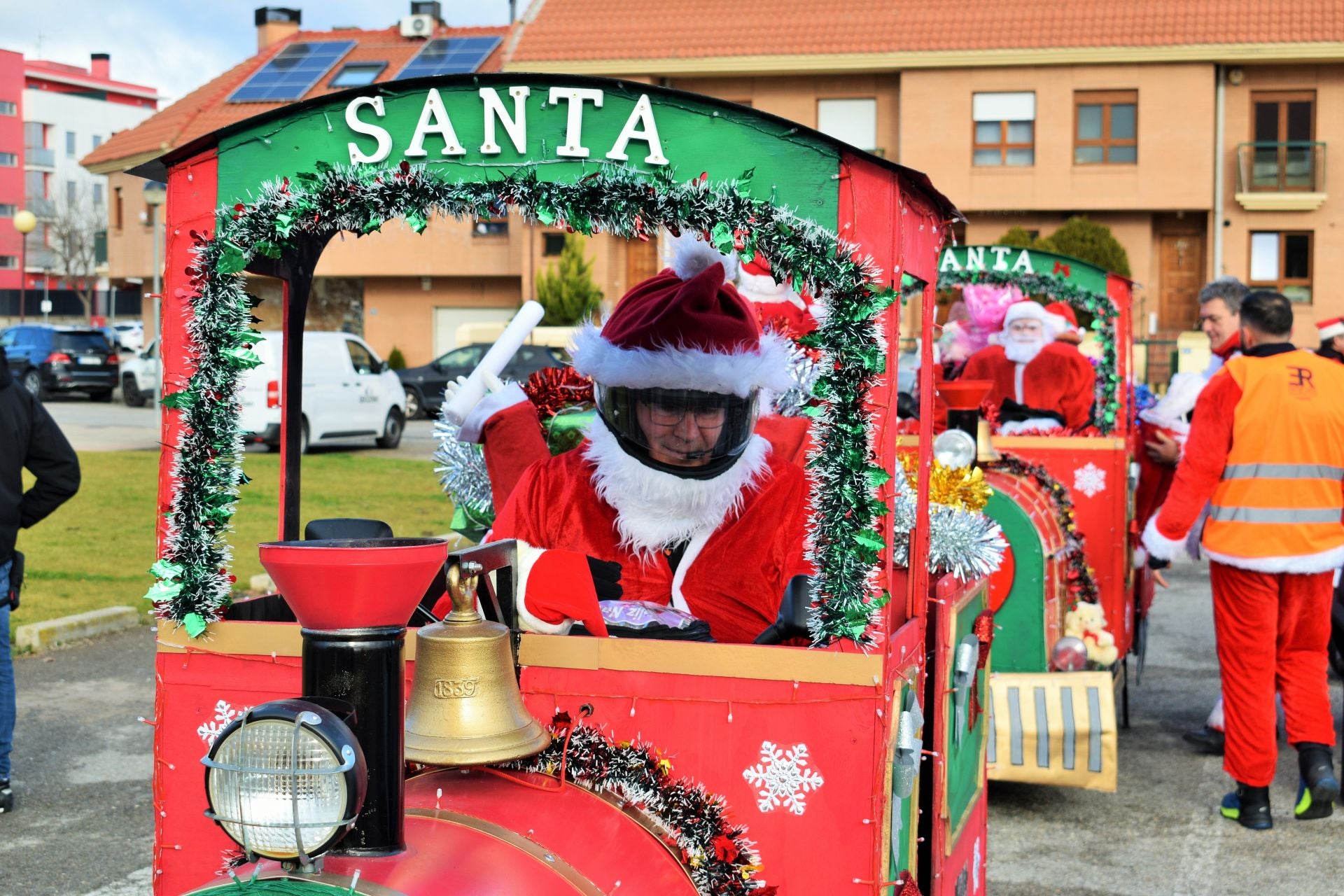 La llegada de Papá Noel en moto a Entre Ríos, en imágenes