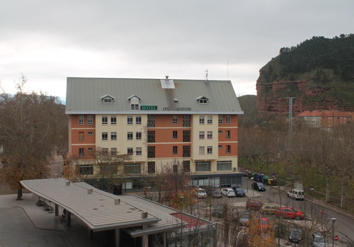 El hotel Fernando III de Nájera, al descubierto
