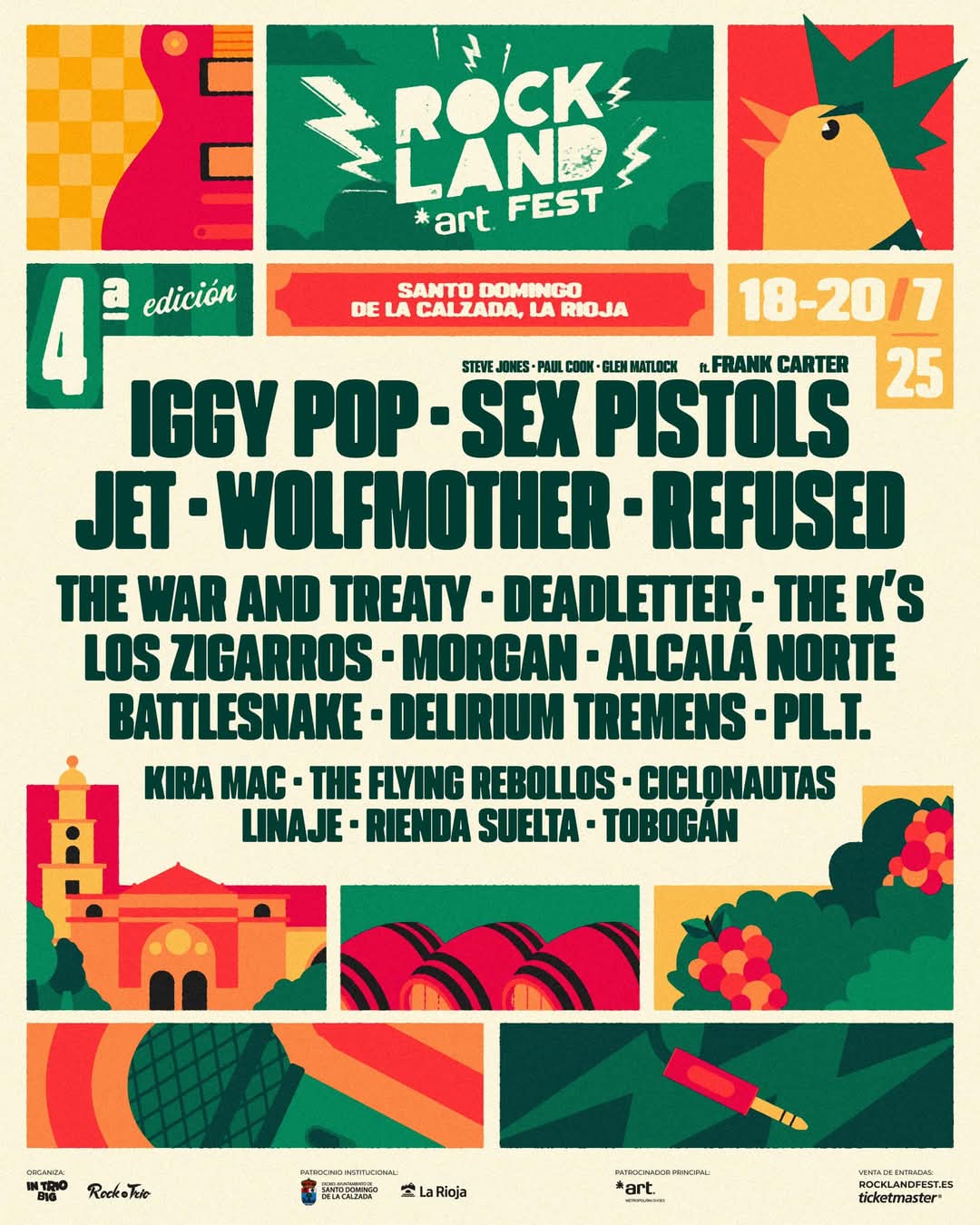 Cartel del Rockland.